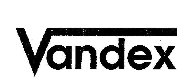 Mẫu nhãn hiệu Vandex
