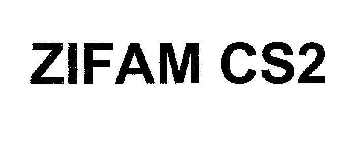 Mẫu nhãn hiệu ZIFAM CS2