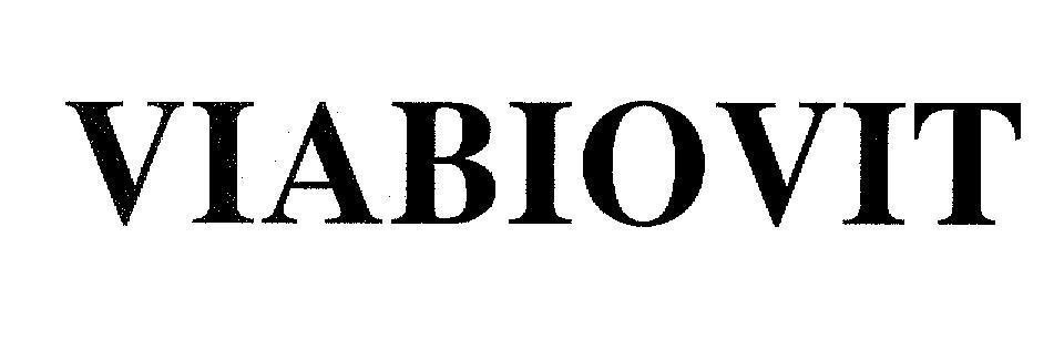 Mẫu nhãn hiệu VIABIOVIT