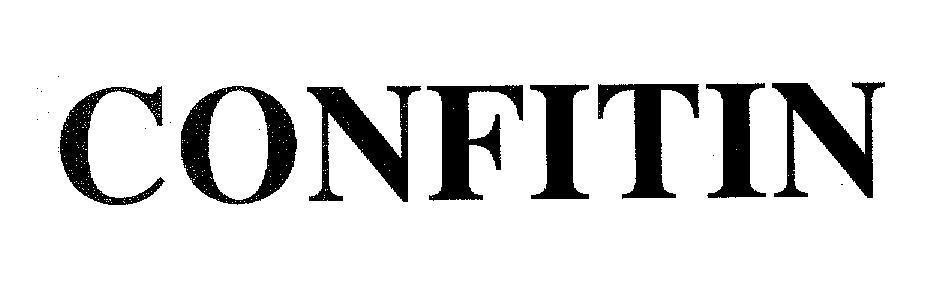Mẫu nhãn hiệu CONFITIN