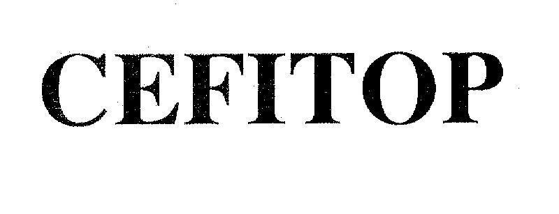 Mẫu nhãn hiệu CEFITOP