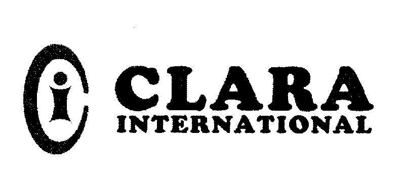 Mẫu nhãn hiệu CLARA INTERNATIONAL C i