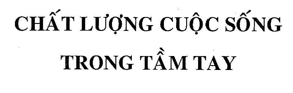 Mẫu nhãn hiệu Chất lượng cuộc sống trong tầm tay