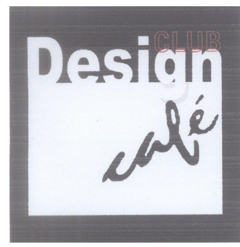 Mẫu nhãn hiệu Design CLUB café