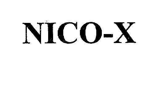 Mẫu nhãn hiệu NICO - X