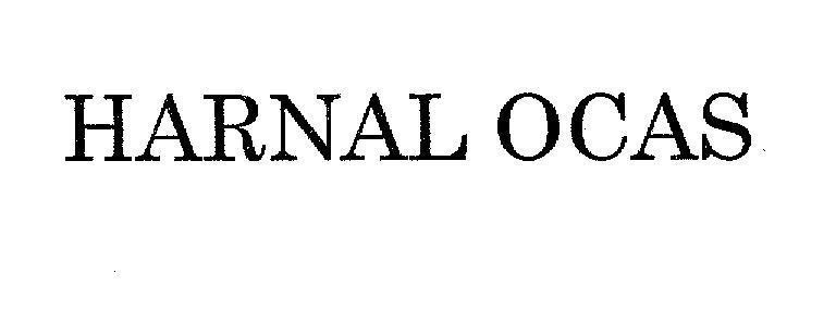 Mẫu nhãn hiệu HARNAL OCAS