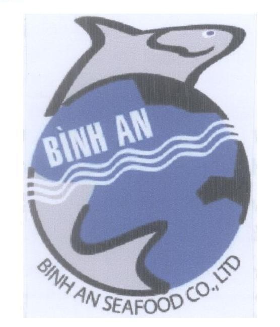 Mẫu nhãn hiệu Bình An BINH AN SEAFOOD CO., LTD