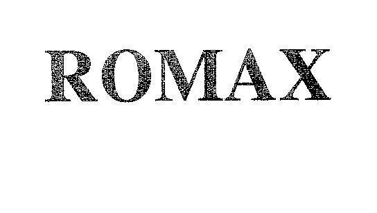 Mẫu nhãn hiệu ROMAX