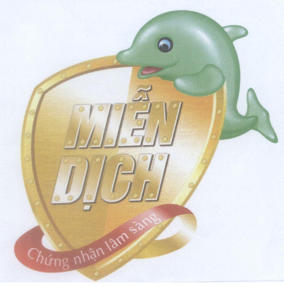 Mẫu nhãn hiệu Miễn Dịch Chứng nhận lâm sàng