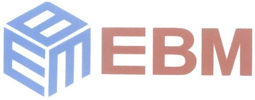 Mẫu nhãn hiệu EBM E B M