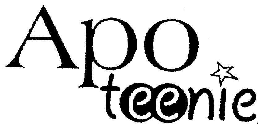 Mẫu nhãn hiệu Apo teenie