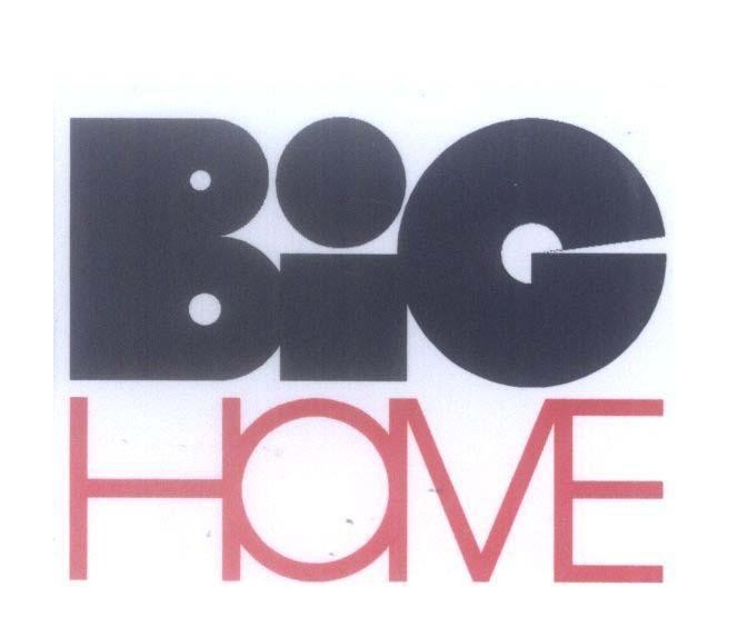Mẫu nhãn hiệu BiG HOME