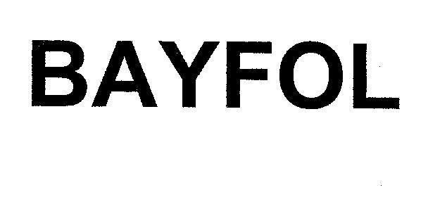 Mẫu nhãn hiệu BAYFOL