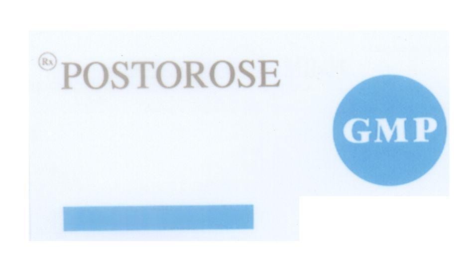 Mẫu nhãn hiệu POSTOROSE GMP