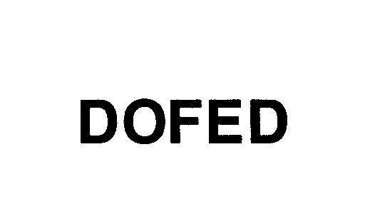 Mẫu nhãn hiệu DOFED