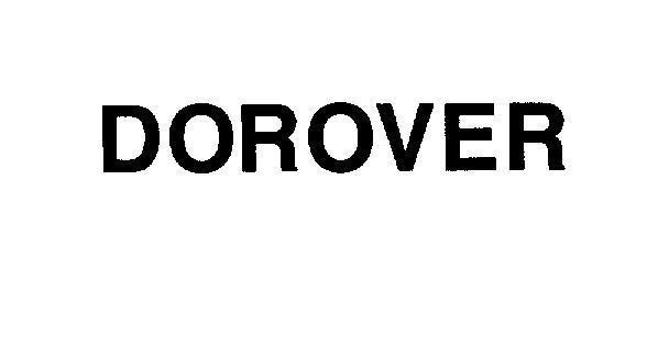 Mẫu nhãn hiệu DOROVER