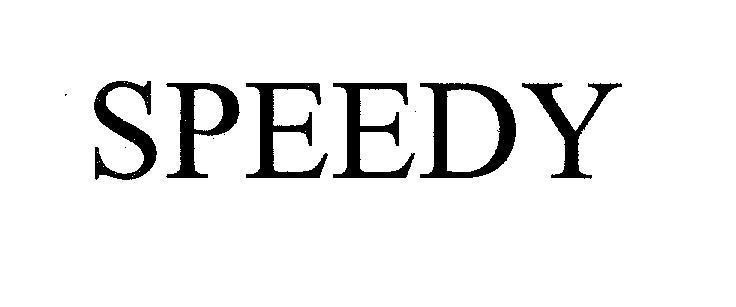 Mẫu nhãn hiệu SPEEDY