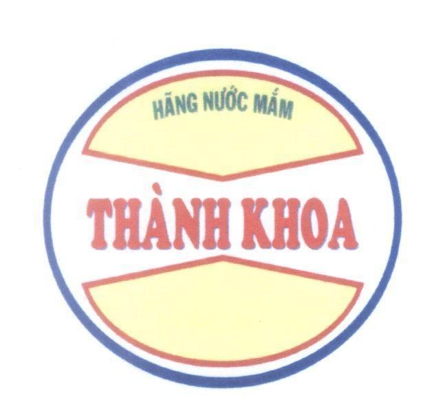 Mẫu nhãn hiệu Thành Khoa hãng nước mắm