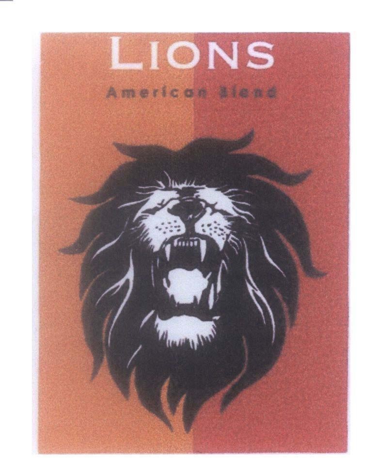 Mẫu nhãn hiệu LIONS American Blend