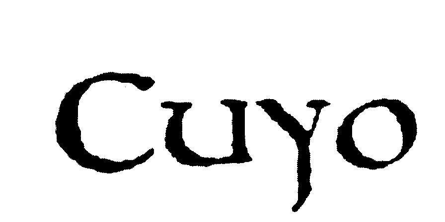 Mẫu nhãn hiệu Cuyo