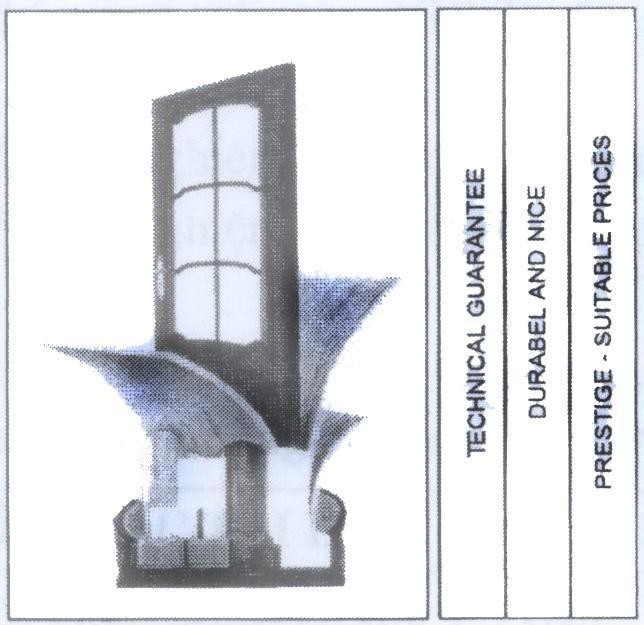 Mẫu nhãn hiệu TECHNICAL GUARANTEE DURABEL AND NICE PRESTIGE - SUITABLE PRICES