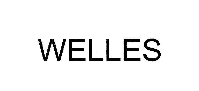Mẫu nhãn hiệu WELLES