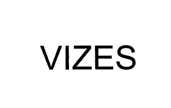 Mẫu nhãn hiệu VIZES