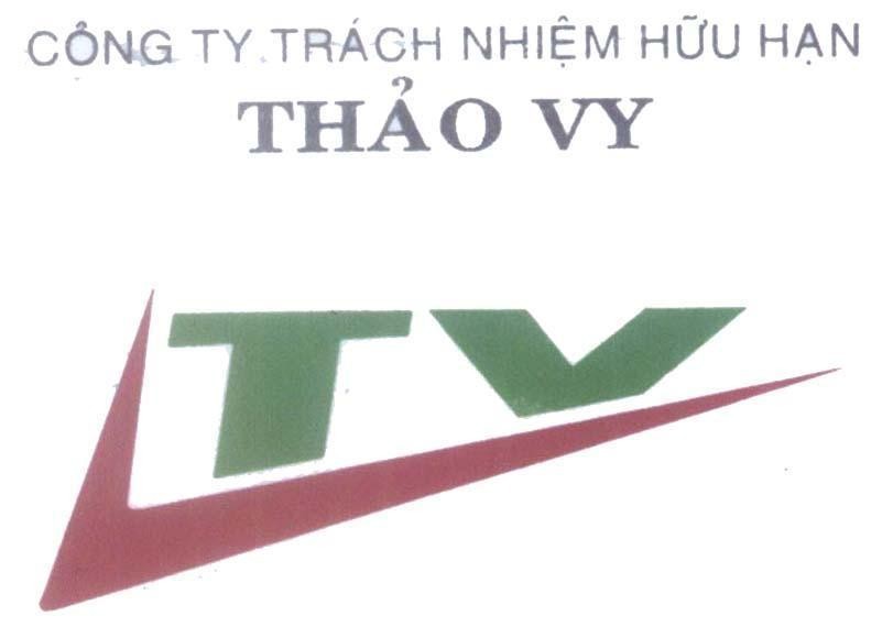 Mẫu nhãn hiệu TV Công Ty Trách Nhiệm Hữu Hạn Thảo Vy