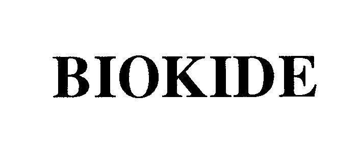 Mẫu nhãn hiệu BIOKIDE