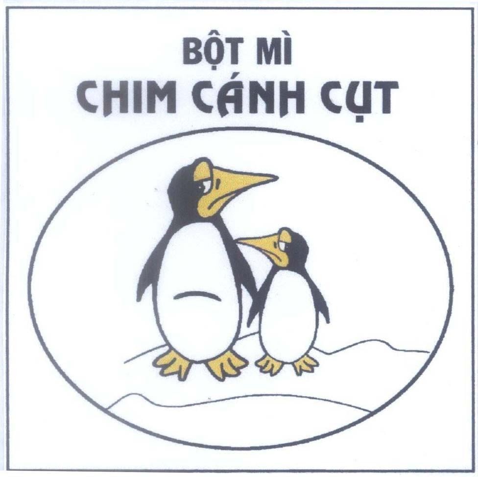 Mẫu nhãn hiệu Bột Mì Chim Cánh Cụt