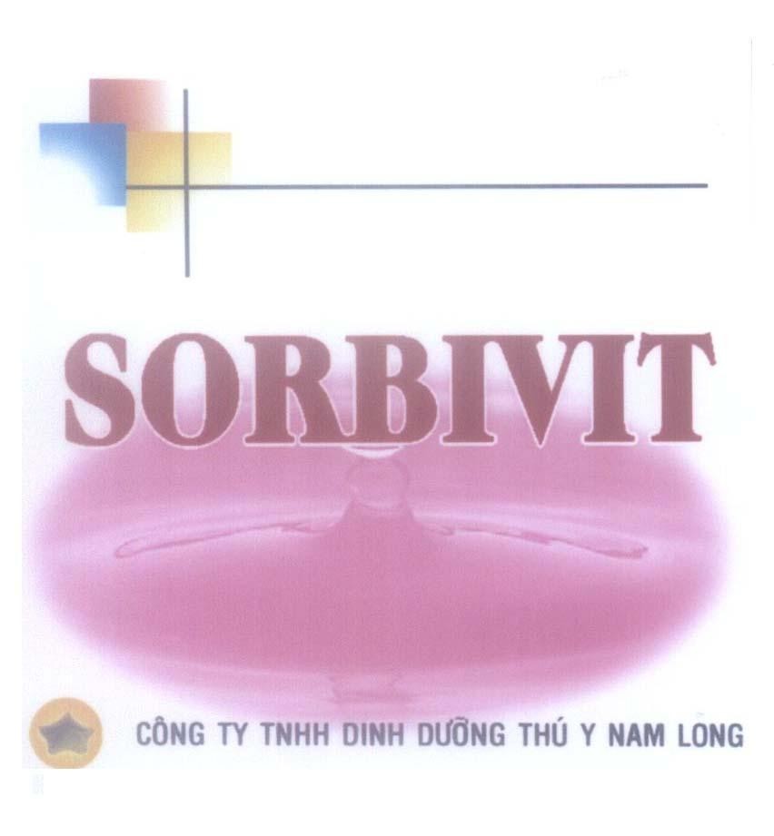 Mẫu nhãn hiệu SORBIVIT công ty TNHH dinh dưỡng thú y Nam Long