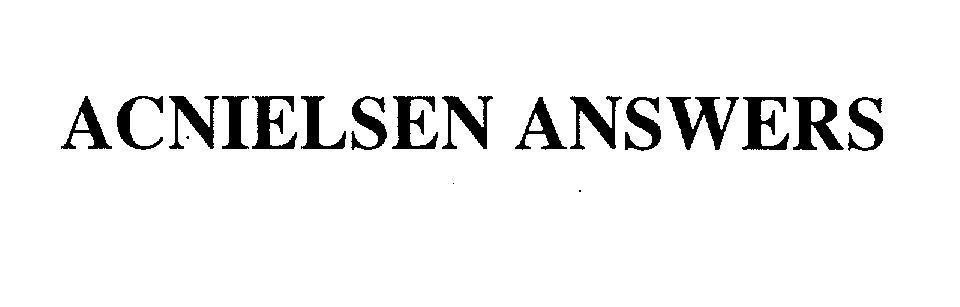 Mẫu nhãn hiệu ACNIELSEN ANSWERS