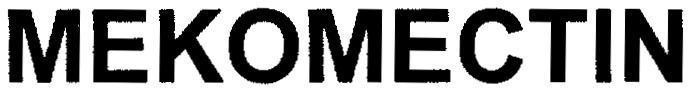 Mẫu nhãn hiệu MEKOMECTIN