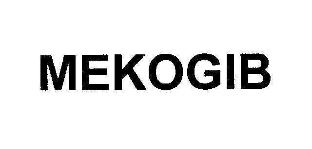 Mẫu nhãn hiệu MEKOGIB