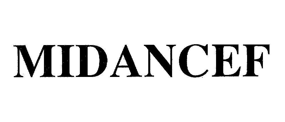 Mẫu nhãn hiệu MIDANCEF