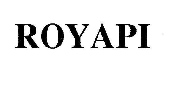Mẫu nhãn hiệu ROYAPI