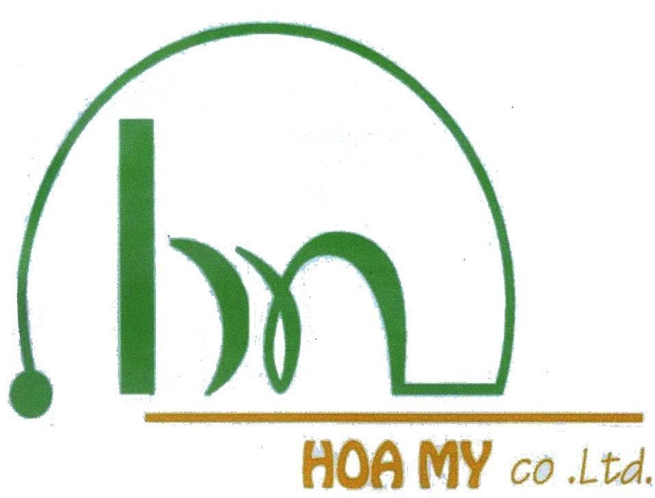 Mẫu nhãn hiệu hm HOA MY co.,ltd