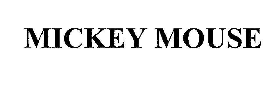 Mẫu nhãn hiệu MICKEY MOUSE