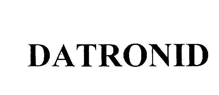 Mẫu nhãn hiệu DATRONID