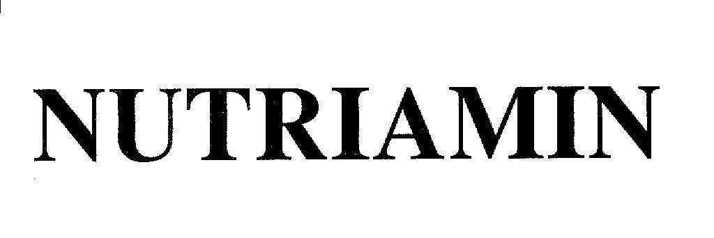 Mẫu nhãn hiệu NUTRIAMIN