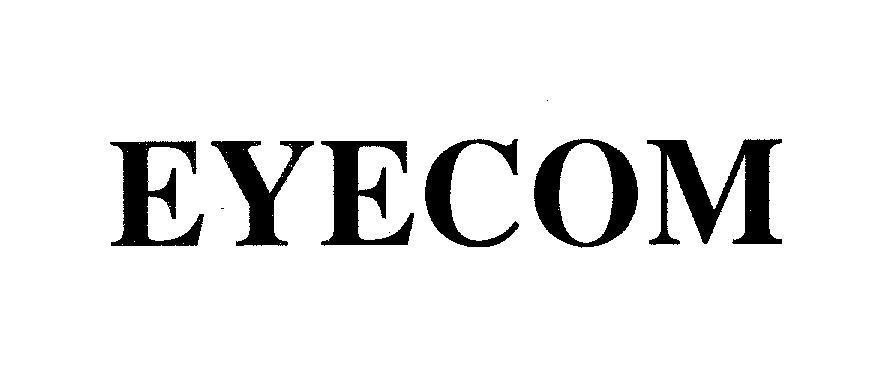 Mẫu nhãn hiệu EYECOM