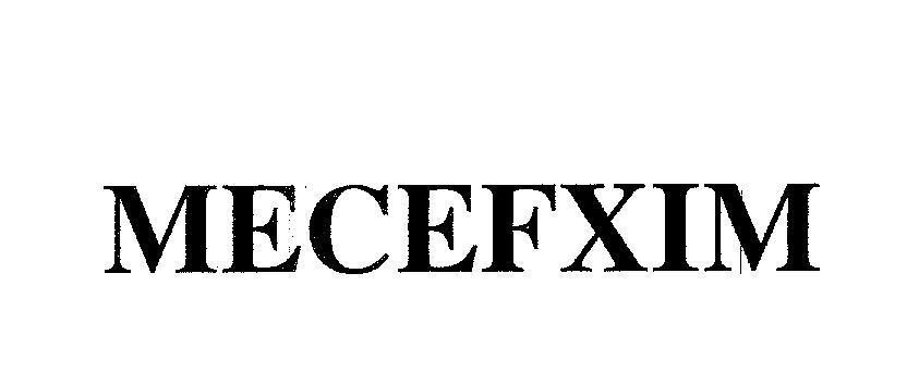 Mẫu nhãn hiệu MECEFXIM