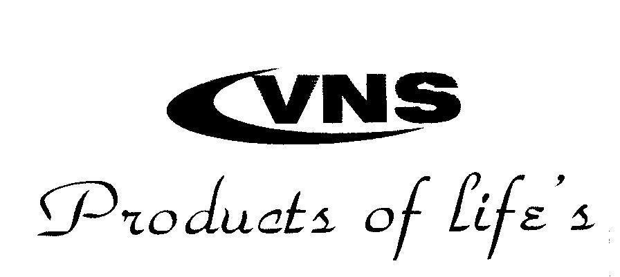 Mẫu nhãn hiệu VNS Products of Life's