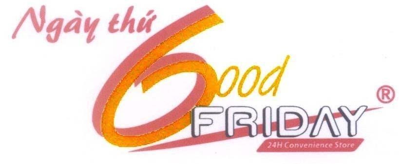 Mẫu nhãn hiệu Ngày thứ 6 Good FRIDAY 24H Convenience Store