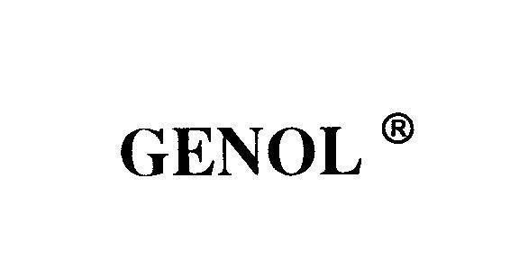 Mẫu nhãn hiệu GENOL