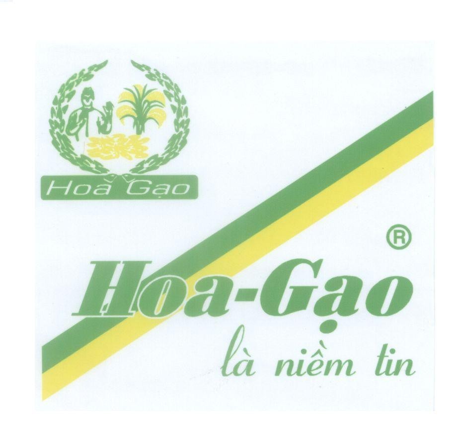 Mẫu nhãn hiệu Hoa Gạo là niềm tin