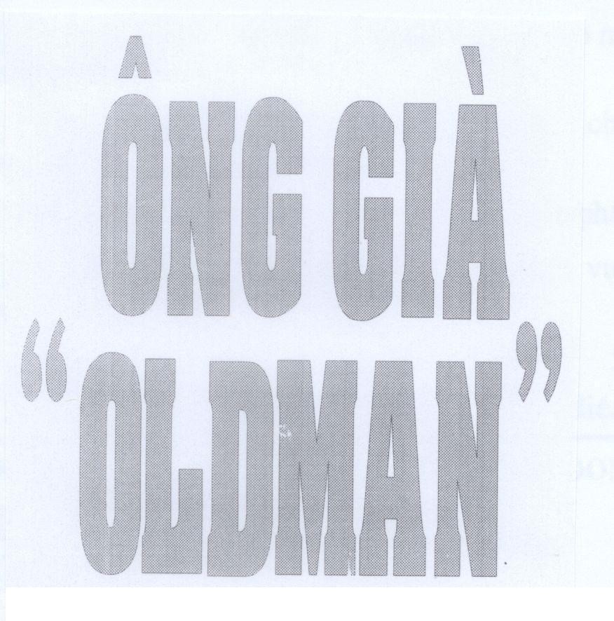 Mẫu nhãn hiệu Ông Già OLDMAN