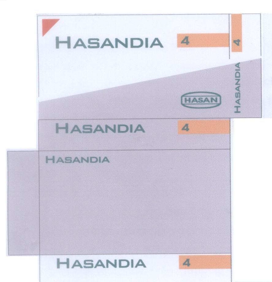 Mẫu nhãn hiệu HASAN HASANDIA 4