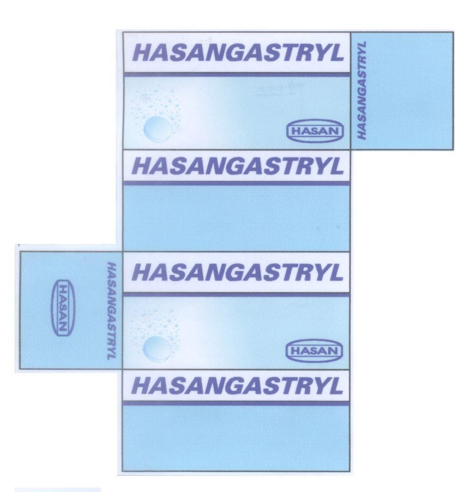 Mẫu nhãn hiệu HASAN HASANGASTRYL