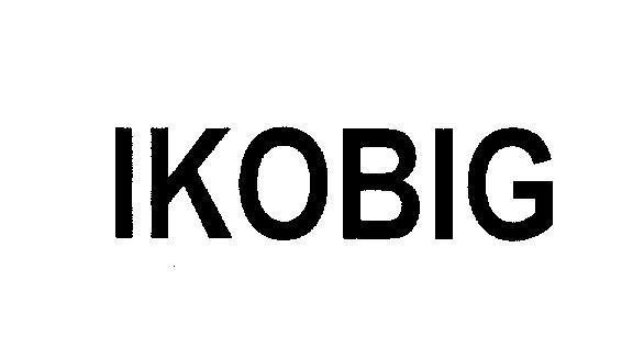 Mẫu nhãn hiệu IKOBIG